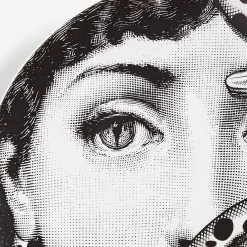 Fornasetti Animali^Piatto Da Muro Tema E Variazioni N.383 Bianco Nero