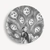 Fornasetti Animali^Piatto Da Muro Tema E Variazioni N.259 Bianco Nero