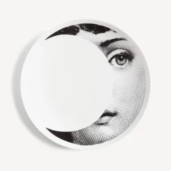 Fornasetti Soli^Piatto Da Muro Tema E Variazioni N.39 Bianco Nero