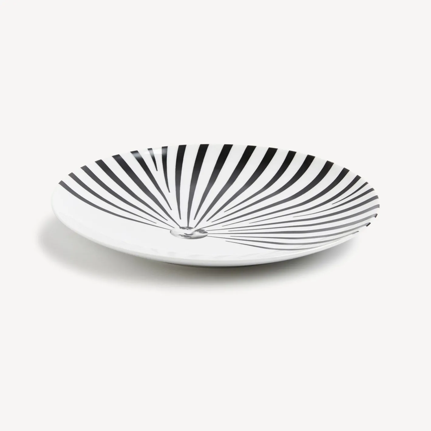 Fornasetti Soli^Piatto Da Muro Tema E Variazioni N.309 Bianco Nero