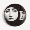 Fornasetti Soli^Piatto Da Muro Tema E Variazioni N.150 Bianco Nero