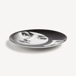 Fornasetti Soli^Piatto Da Muro Tema E Variazioni N.150 Bianco Nero