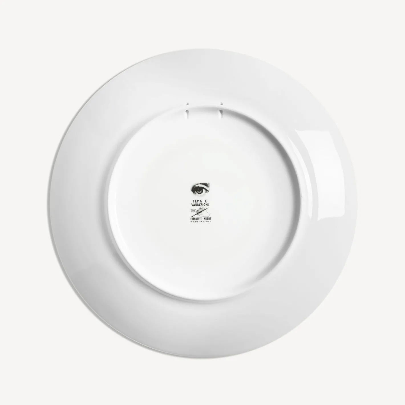 Fornasetti Soli^Piatto Da Muro Tema E Variazioni N.150 Bianco Nero