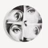 Fornasetti Ripetizione^Piatto Da Muro Tema E Variazioni N.244 Bianco Nero