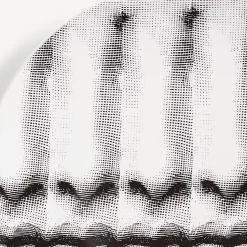 Fornasetti Ripetizione^Piatto Da Muro Tema E Variazioni N.238 Bianco Nero