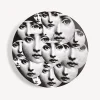 Fornasetti Ripetizione^Piatto Da Muro Tema E Variazioni N.165 Bianco Nero
