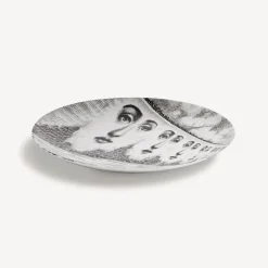 Fornasetti Ripetizione^Piatto Da Muro Tema E Variazioni N.299 Bianco Nero