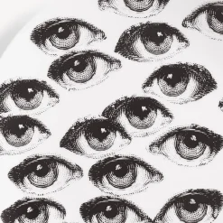 Fornasetti Ripetizione^Piatto Da Muro Tema E Variazioni N.168 Bianco Nero