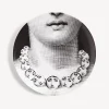 Fornasetti Ripetizione^Piatto Da Muro Tema E Variazioni N.107 Bianco Nero