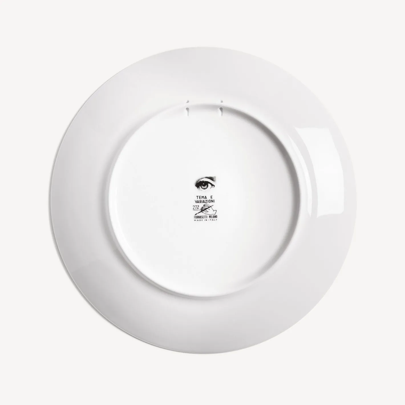 Fornasetti Ripetizione^Piatto Da Muro Tema E Variazioni N.272 Bianco Nero