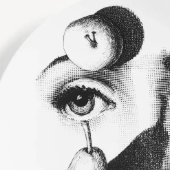 Fornasetti Frutta^Piatto Da Muro Tema E Variazioni N.218 Bianco Nero
