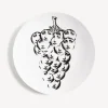 Fornasetti Frutta^Piatto Da Muro Tema E Variazioni N. 53 Bianco Nero