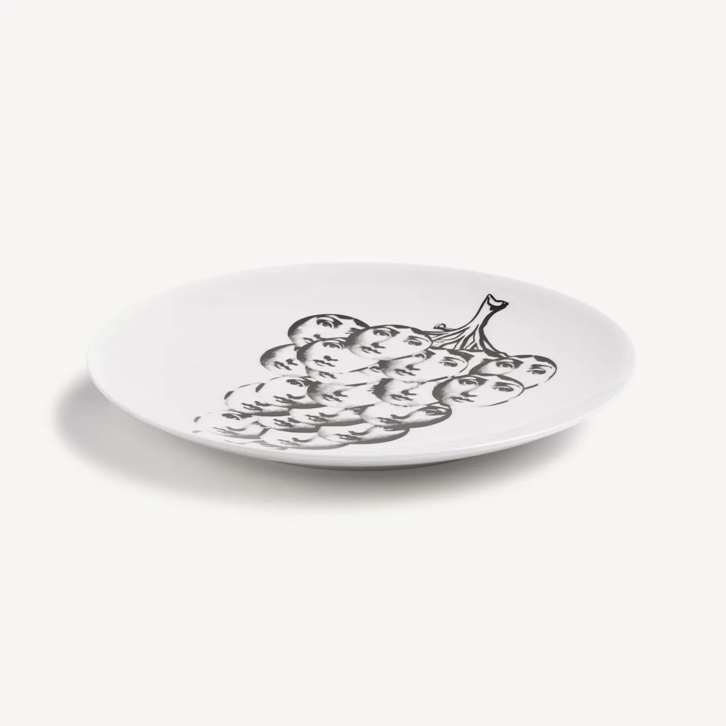 Fornasetti Frutta^Piatto Da Muro Tema E Variazioni N. 53 Bianco Nero