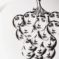 Fornasetti Frutta^Piatto Da Muro Tema E Variazioni N. 53 Bianco Nero