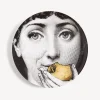 Fornasetti Frutta^Piatto Da Muro Tema E Variazioni N.360 Bianco/Nero/Oro