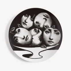 Fornasetti Frutta^Piatto Da Muro Tema E Variazioni N.104 Bianco Nero