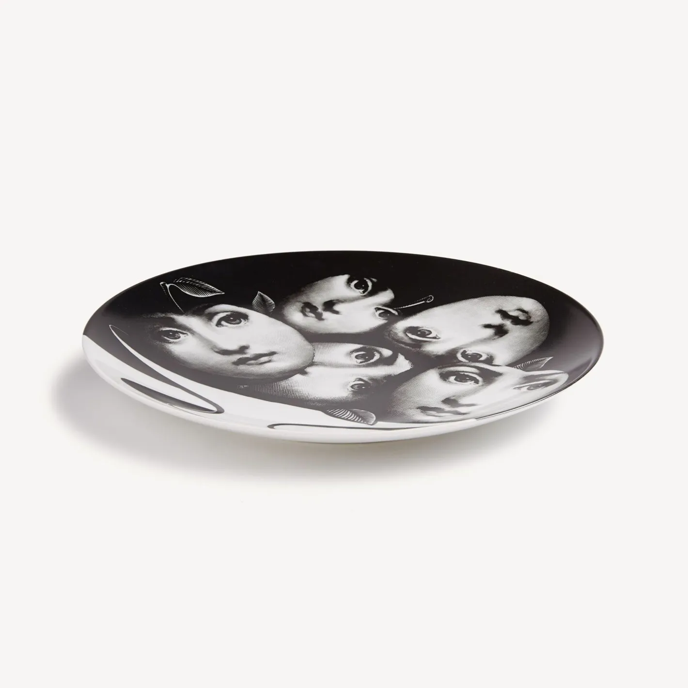 Fornasetti Frutta^Piatto Da Muro Tema E Variazioni N.104 Bianco Nero