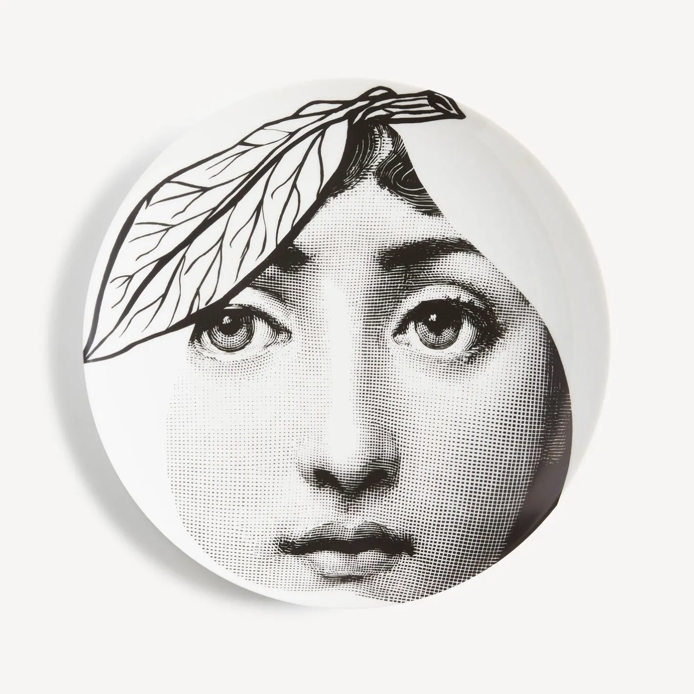 Fornasetti Frutta^Piatto Da Muro Tema E Variazioni N.24 Bianco Nero