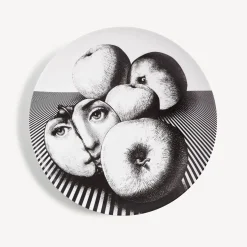 Fornasetti Frutta^Piatto Da Muro Tema E Variazioni N.390 Bianco Nero