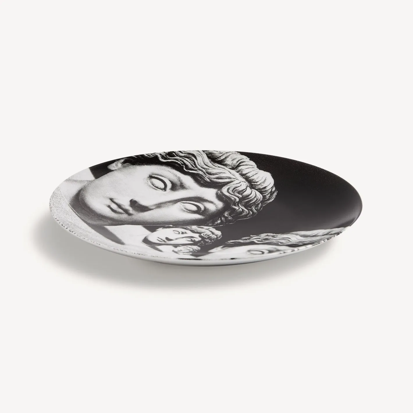 Fornasetti Antichita^Piatto Da Muro Tema E Variazioni N.205 Bianco Nero
