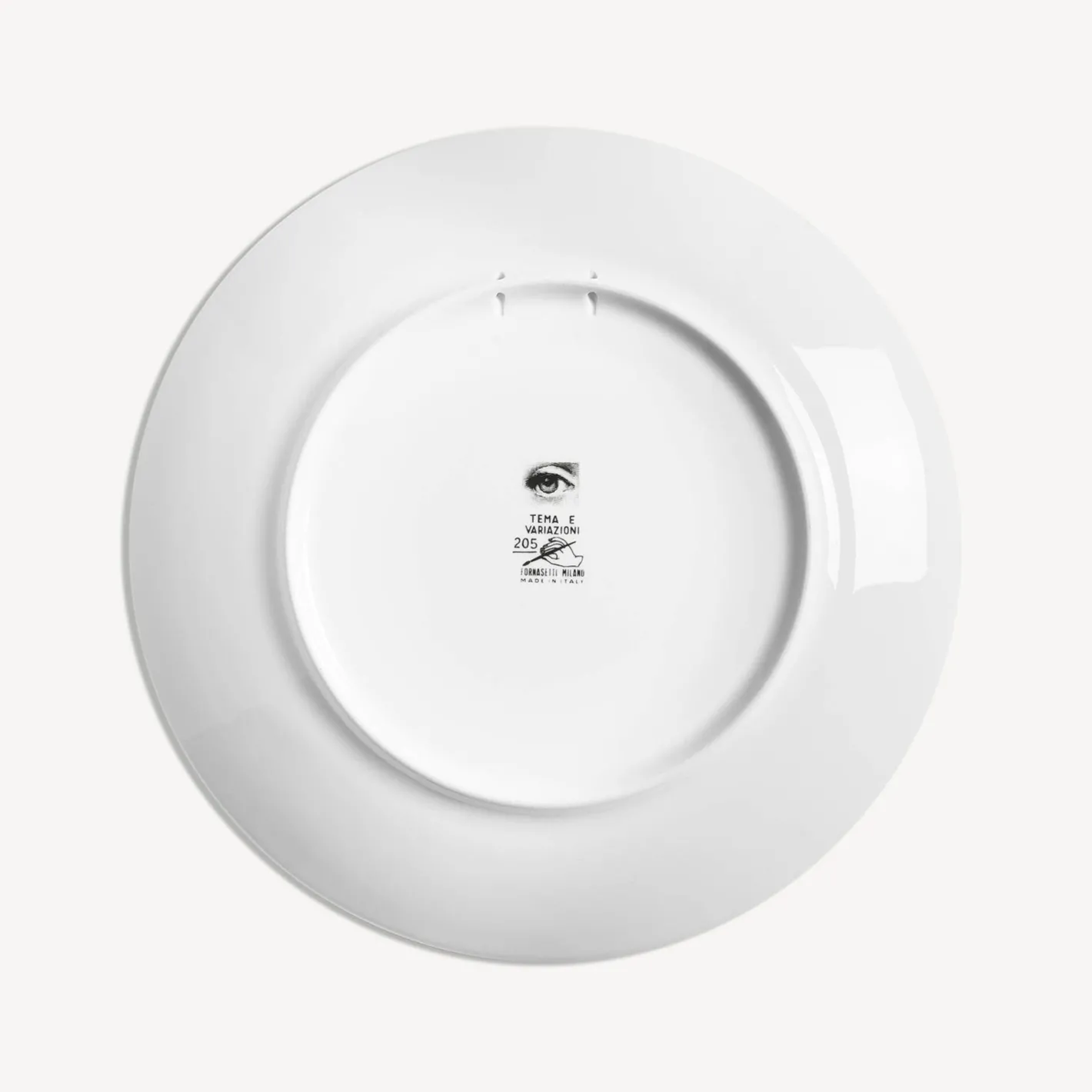 Fornasetti Antichita^Piatto Da Muro Tema E Variazioni N.205 Bianco Nero