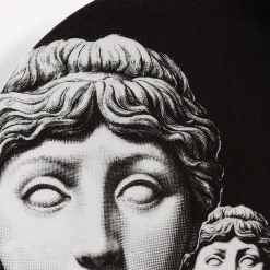 Fornasetti Antichita^Piatto Da Muro Tema E Variazioni N.205 Bianco Nero