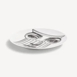 Fornasetti Antichita^Piatto Da Muro Tema E Variazioni N.278 Bianco Nero