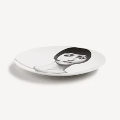 Fornasetti Antichita^Piatto Da Muro Tema E Variazioni N.192 Bianco Nero