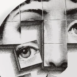 Fornasetti Surrealismo^Piatto Da Muro Tema E Variazioni N.180 Bianco Nero