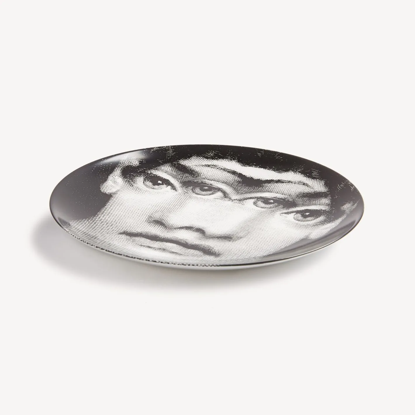 Fornasetti Surrealismo^Piatto Da Muro Tema E Variazioni N.79 Bianco Nero