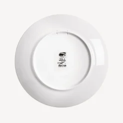 Fornasetti Antichita^Piatto Da Muro Tema E Variazioni N.217 Bianco/Nero/Oro