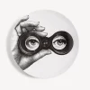 Fornasetti Surrealismo^Piatto Da Muro Tema E Variazioni N.371 Bianco Nero