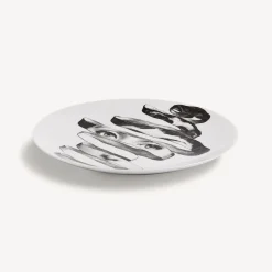 Fornasetti Surrealismo^Piatto Da Muro Tema E Variazioni N.297 Bianco Nero