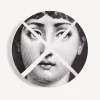 Fornasetti Frammento^Piatto Da Muro Tema E Variazioni N.30 Bianco Nero