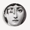 Fornasetti Surrealismo^Piatto Da Muro Tema E Variazioni N.116 Bianco Nero