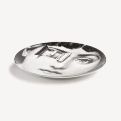 Fornasetti Surrealismo^Piatto Da Muro Tema E Variazioni N.116 Bianco Nero