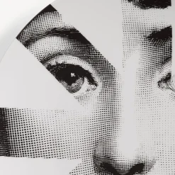 Fornasetti Frammento^Piatto Da Muro Tema E Variazioni N.48 Bianco Nero