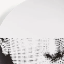 Fornasetti Frammento^Piatto Da Muro Tema E Variazioni N.7 Bianco Nero