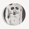 Fornasetti Disegni Anatomici^Piatto Da Muro Tema E Variazioni N.301 Bianco Nero