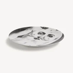 Fornasetti Disegni Anatomici^Piatto Da Muro Tema E Variazioni N.301 Bianco Nero