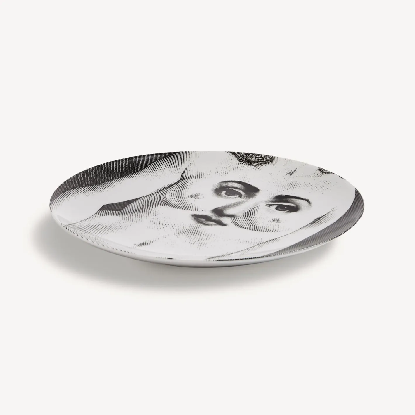 Fornasetti Disegni Anatomici^Piatto Da Muro Tema E Variazioni N.301 Bianco Nero