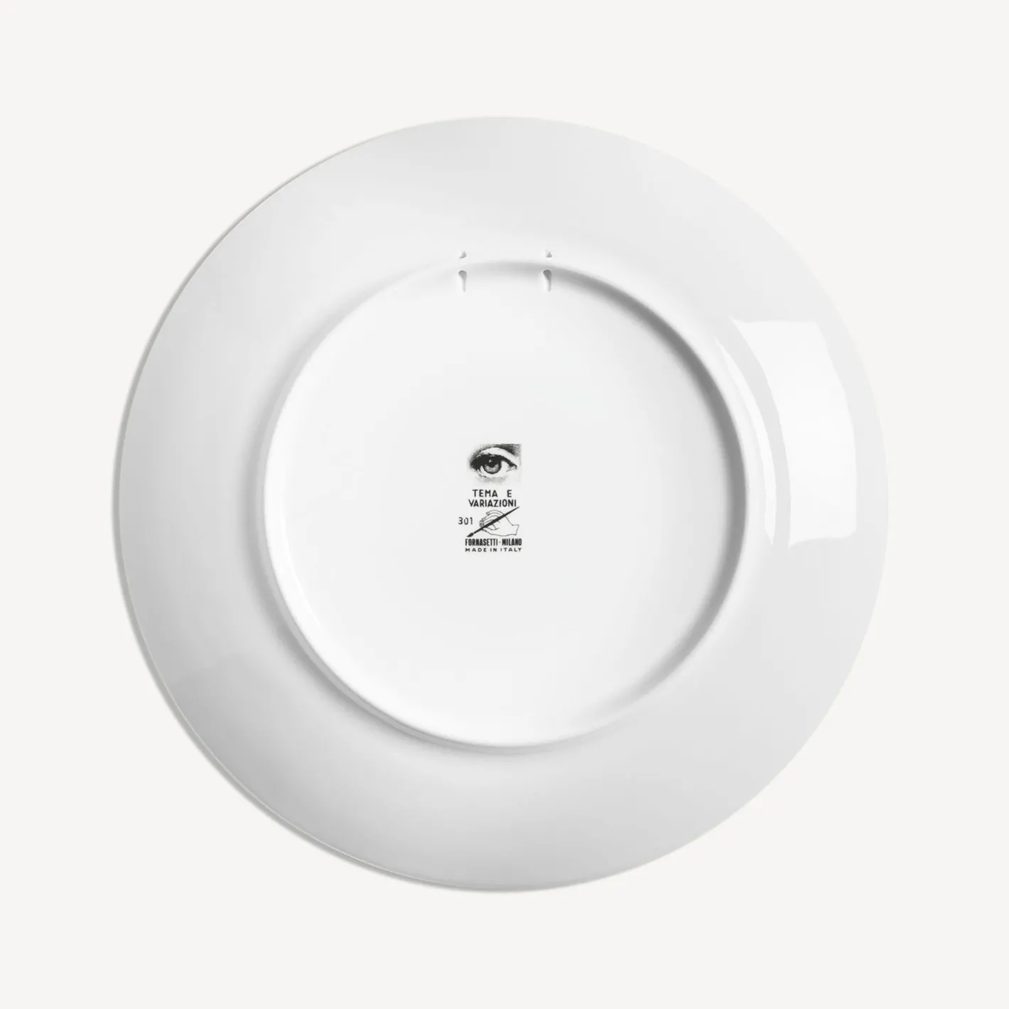 Fornasetti Disegni Anatomici^Piatto Da Muro Tema E Variazioni N.301 Bianco Nero