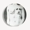 Fornasetti Disegni Anatomici^Piatto Da Muro Tema E Variazioni N.308 Bianco Nero