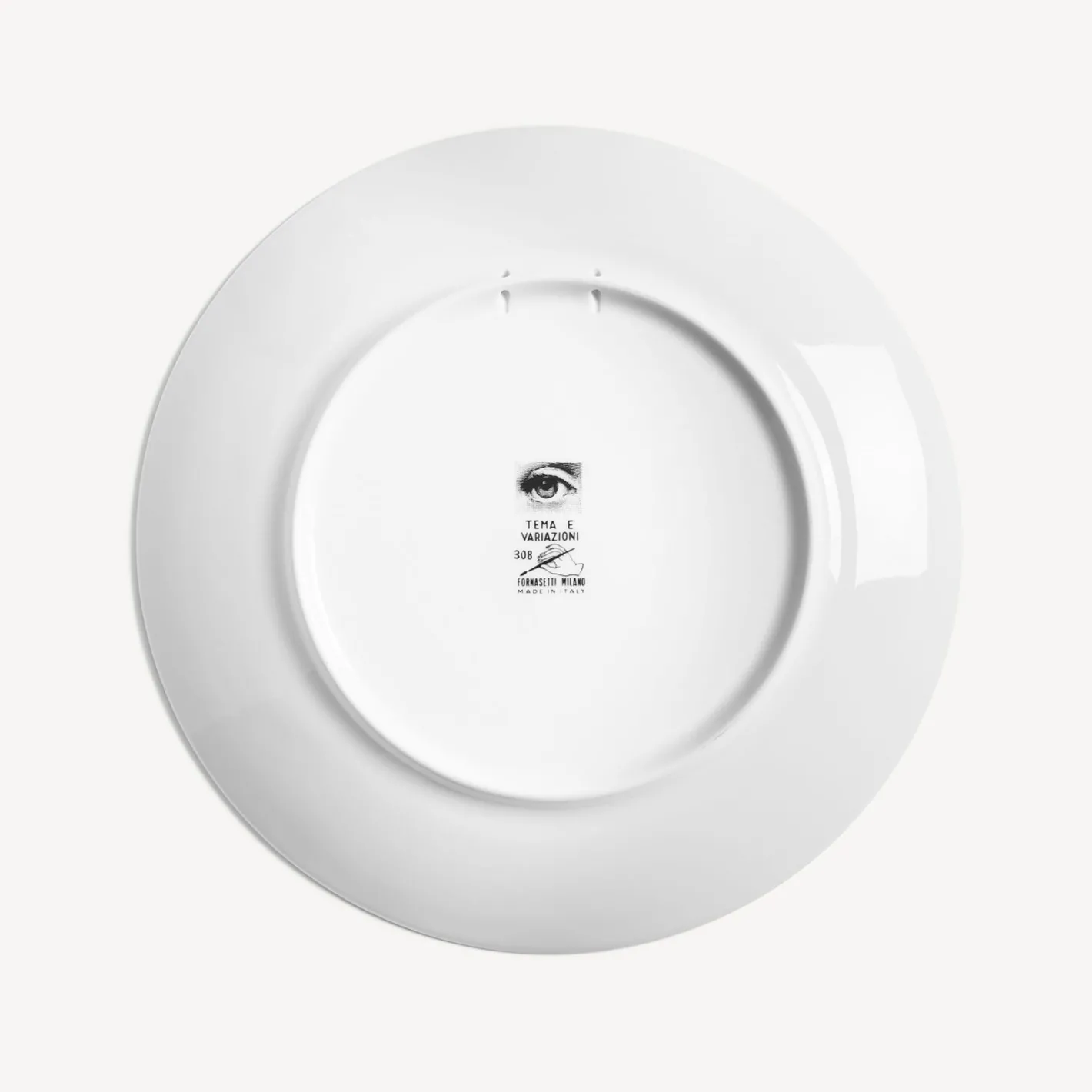 Fornasetti Disegni Anatomici^Piatto Da Muro Tema E Variazioni N.308 Bianco Nero