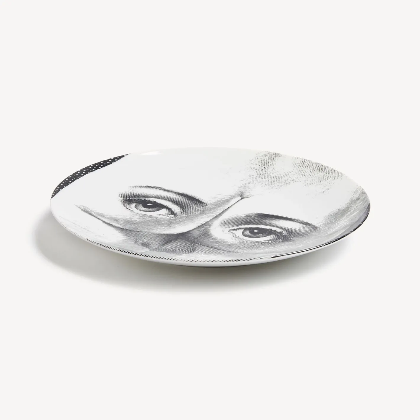 Fornasetti Disegni Anatomici^Piatto Da Muro Tema E Variazioni N.304 Bianco Nero