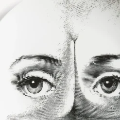 Fornasetti Disegni Anatomici^Piatto Da Muro Tema E Variazioni N.304 Bianco Nero