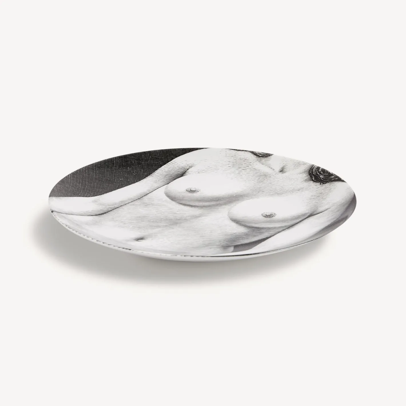 Fornasetti Disegni Anatomici^Piatto Da Muro Tema E Variazioni N.303 Bianco Nero