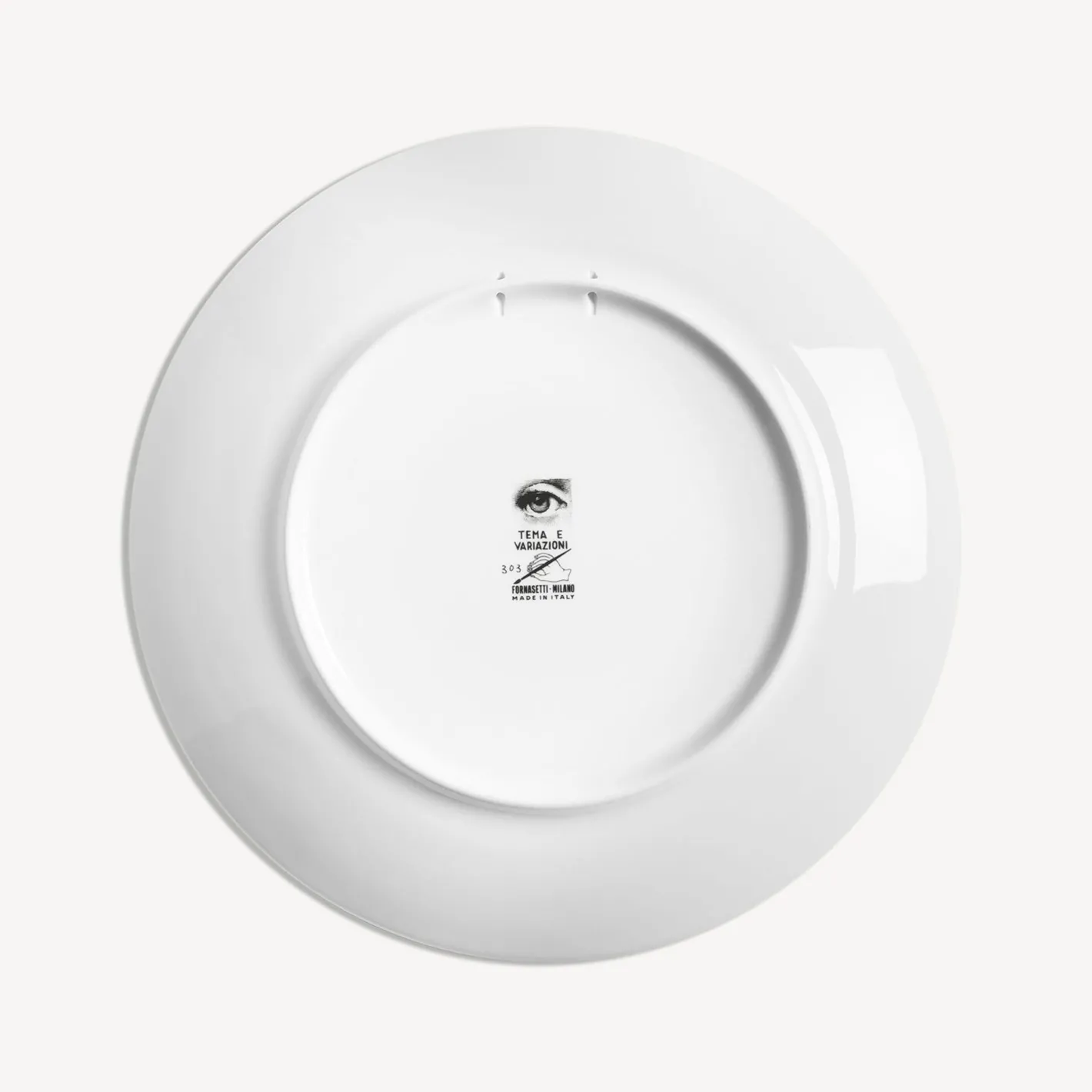 Fornasetti Disegni Anatomici^Piatto Da Muro Tema E Variazioni N.303 Bianco Nero