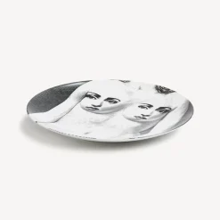 Fornasetti Disegni Anatomici^Piatto Da Muro Tema E Variazioni N.307 Bianco Nero