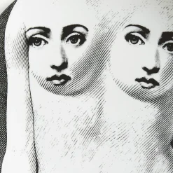 Fornasetti Disegni Anatomici^Piatto Da Muro Tema E Variazioni N.307 Bianco Nero